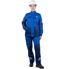 Куртка ЭДВАНС женская летняя васильковый/синий (КУР 692)