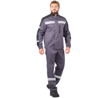 Костюм РОУД (Кос 452) сер/чер.