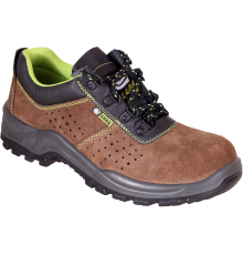 Полуботинки СПЕЦ с МП замшевые,ПУ+ПУ (Пол 064)