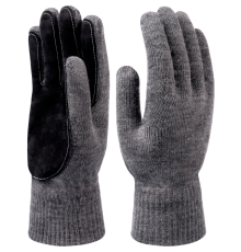 Перчатки АКТАШ PRO двойные со спилковым наладонником