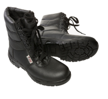 Ботинки ПИОНЕР высокие кож. утепл. с композит. подноском (ПУ+ПУ)
