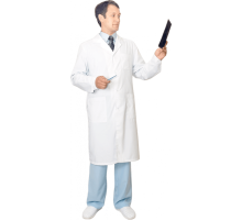 Халат КЛАССИК мужской белый (хал 715)