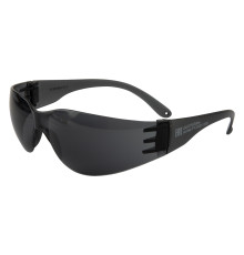 Очки открытые с панорамным обзором, защитное покрытие, дымчатые линзы JSG-8715S