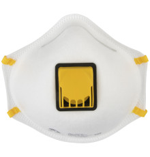 Респиратор с клапаном Jeta Safety JM-7612MP с регулировкой, FFP1 R D, чашеобразный