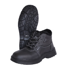 Ботинки С-ТИТАН, кожа, ПКП МС, иск. мех, Нитрил