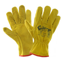 Перчатки ДИГГЕР цельноспилковые цвет желтый (ПЕР314)