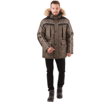 Куртка ДИКСОН зимняя хаки/черная (Кур 667)