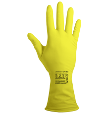 Перчатки латексные, внутр.хлопковое напыление пл,50гр. арт. ArmProtect  LX500