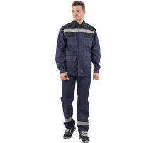 Костюм АРТЕЛЬ т.синий /черный (КОС 570)