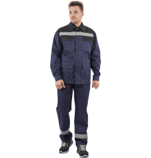 Костюм АРТЕЛЬ т.синий /черный (КОС 570)