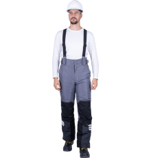 Брюки ЭДВАНС зимние сер/т.сер/чер (БРЮ 212)