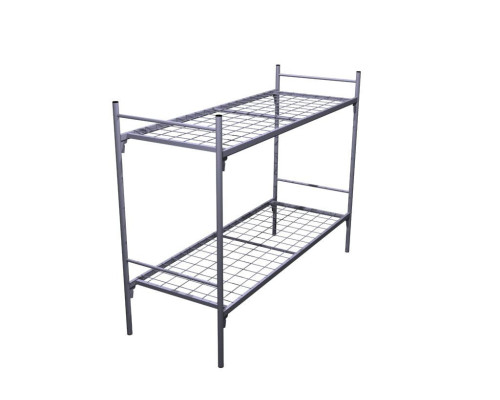 Кровать металлическая двухъярусная (ЭКОНОМ)