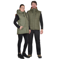 Жилет С-ЗОДИАК хаки (подкладка Таффета)