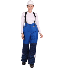 Брюки ЭДВАНС зимние женские вас/синий (БРЮ 235)