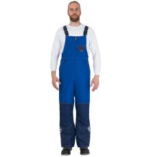 Полукомбинезон ЭДВАНС зимний син/вас (Пком 529)