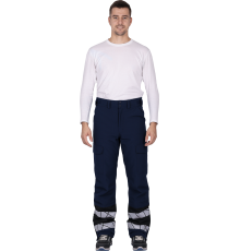 Брюки мужские утепленные ACTIVE сине/черный (БРЮ 202)