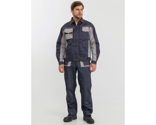 Костюм ГРАНД-2 т.серый/св.серый (БОЛЬШИЕ РАЗМЕРЫ)