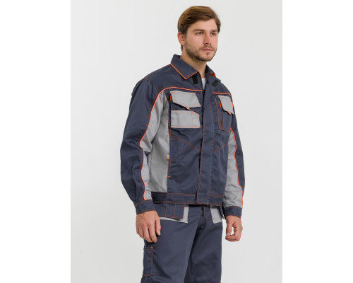 Костюм ГРАНД-2 т.серый/св.серый (БОЛЬШИЕ РАЗМЕРЫ)