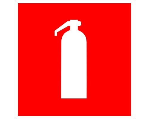 Знак F04 'ОГНЕТУШИТЕЛЬ' (самокл. 150х150) Знак F04 'ОГНЕТУШИТЕЛЬ' (самокл. 150х150)