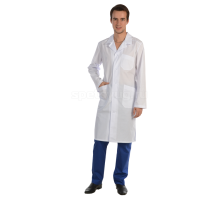 Халат Стандарт медицинский мужской белый