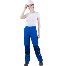 Брюки ТУРБО SAFETY летние женские вас/синий (БРЮ 620)