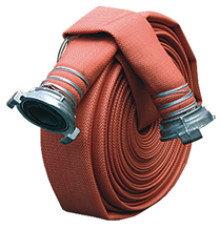 Рукав пожарный 'Латекс' 77 мм в сборе с головками ГР-80 (20м)