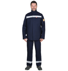 Костюм сварщика С-ГЕРКУЛЕС летний куртка: брюки темно-синий и СОП