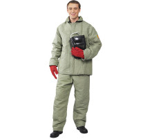 Костюм брезентовый сварщика утепленный