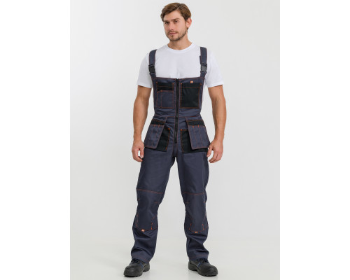 Костюм ГРАНД-2 т.серый/черный (БОЛЬШИЕ РАЗМЕРЫ)