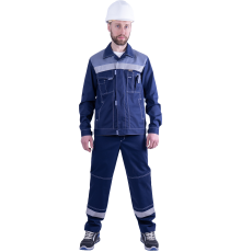 Куртка мужская ТУРБО ВИЖН летняя синяя (КУР 649)