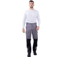 Брюки ЭДВАНС мужские летние серый/темно-серый/черный (БРЮ 616)