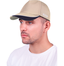 Бейсболка IFORM бежевый/т.серый (ШАП 015.1)