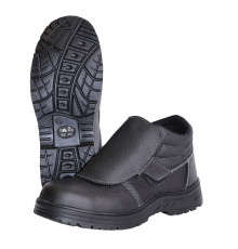 Ботинки сварщика С-ТИТАН, кожа, ПКП, Нитрил