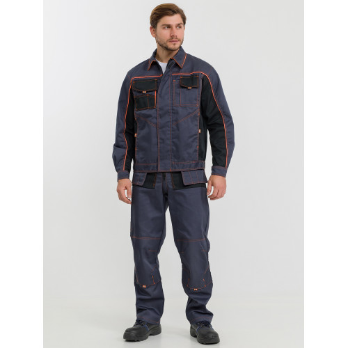 Костюм ГРАНД-2 т.серый/черный