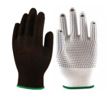 Перчатки нейлоновые с ПВХ 'Микрон'