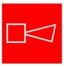 Знак F11 Звуковой оповещатель пожарной тревоги (самокл., 200х200)